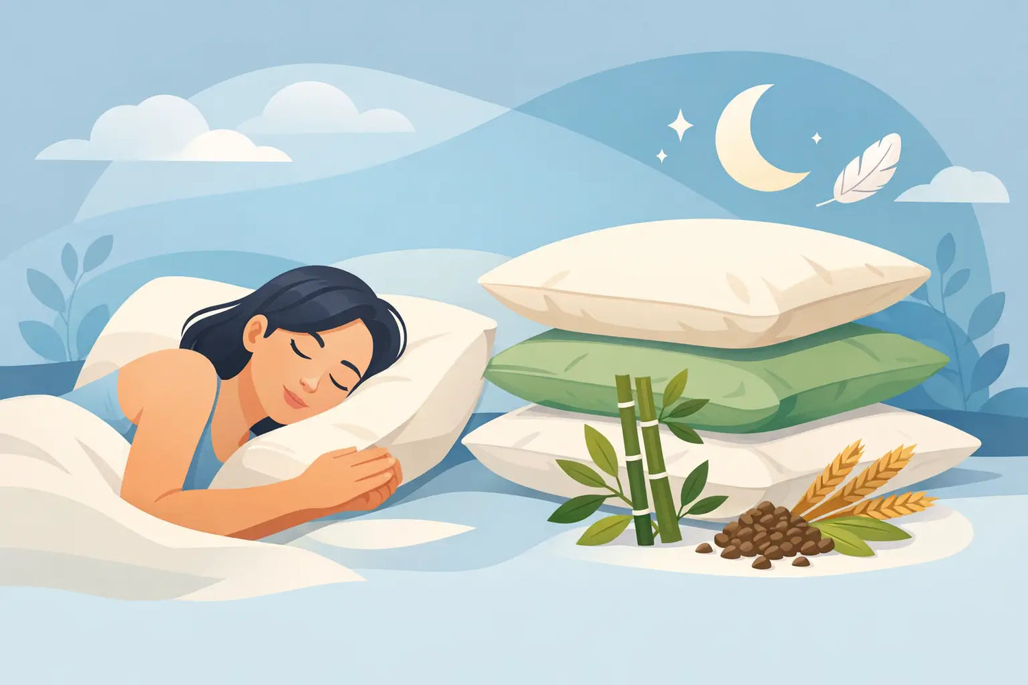 Cuscino naturale per dormire meglio: come sceglierlo