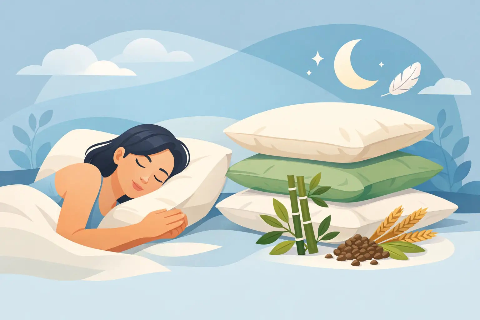 Cuscino naturale per dormire meglio: come sceglierlo