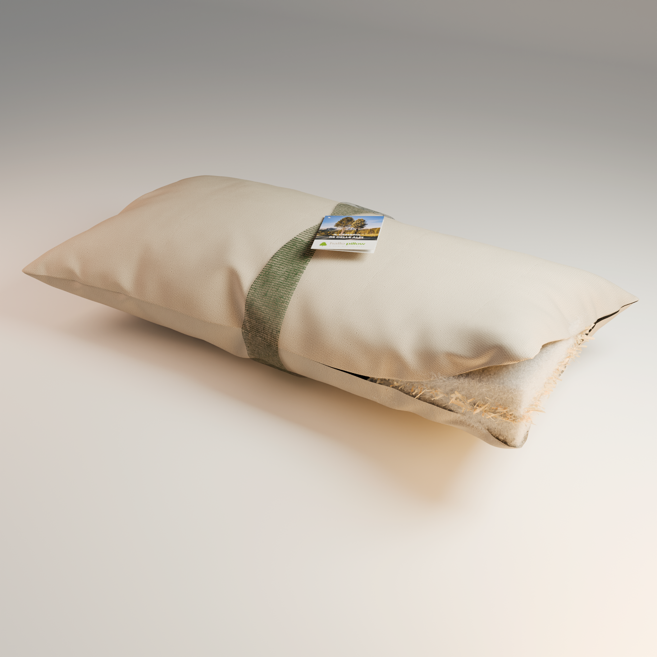 Cuscino al pino cembro misto lana di pecora (80 x 40 cm)