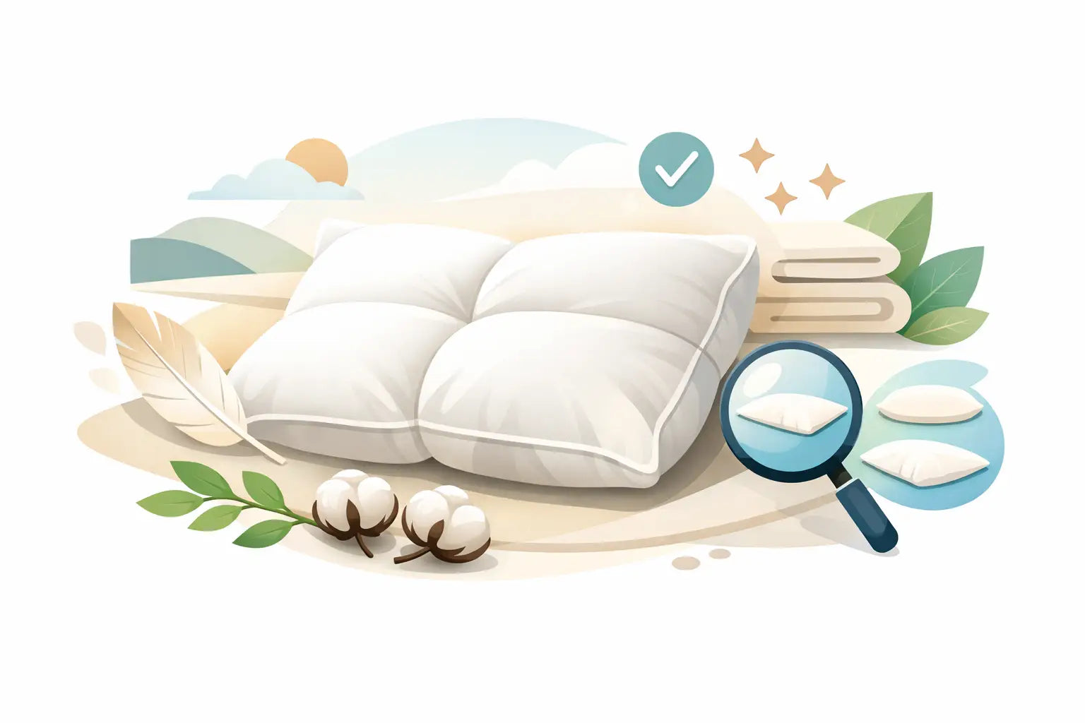 Cuscino quattro camere naturale: come sceglierlo